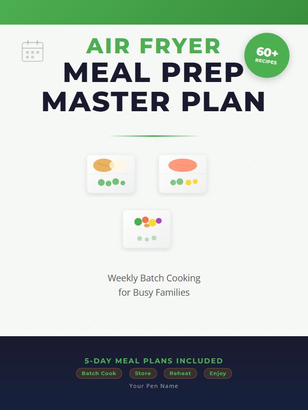 Air Fryer Meal Prep Master Plan